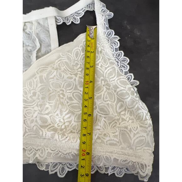 Aerie Lace Size XL Cream Bralette Adjustable T-back - Picture 4 of 5